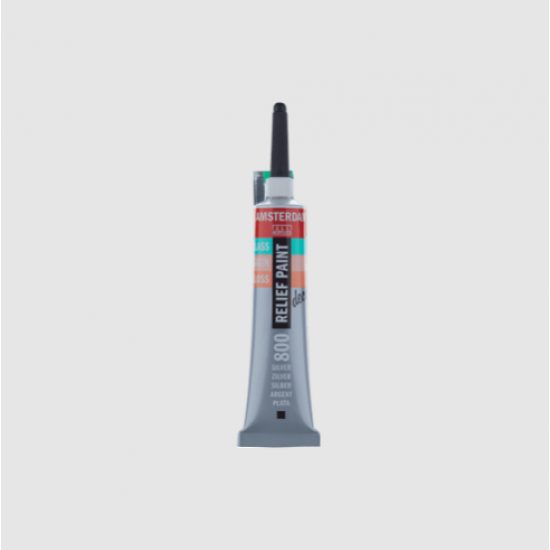 TALENS ΠΕΡΙΓΡΑΜΜΑ ΓΥΑΛΙΟΥ 20ml AMS DECO RELIEF SILVER TALENS ΠΕΡΙΓΡΑΜΜΑ ΓΥΑΛΙΟΥ 20ml AMS DECO RELIEF SILVER